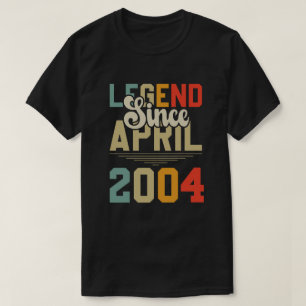 Legende seit April 2004 20. Geburtstag 20 Jahre al T-Shirt