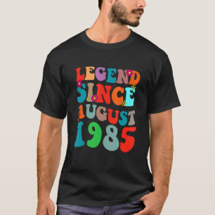 Legende seit August 1985 Vintage Geburtstag Retro  T-Shirt