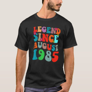 Legende seit August 1985 Vintage Geburtstag Retro  T-Shirt
