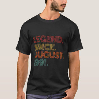 Legende seit August 1991 32nd T-Shirt