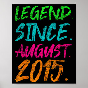 Legende Seit August 2015 Jungen Mädchen Tag Gesche Poster