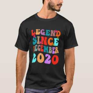 Legende seit Dezember 2020 Vintage Geburtstag Retr T-Shirt