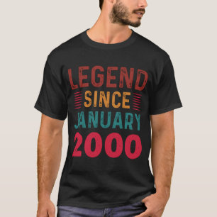Legende seit Februar 2000 Vintage Geburtstag T-Shirt