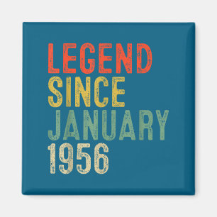 Legende seit Januar 1956 70. Geburtstag 70 Jahre a Magnet