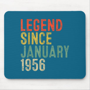 Legende seit Januar 1956 70. Geburtstag 70 Jahre a Mousepad