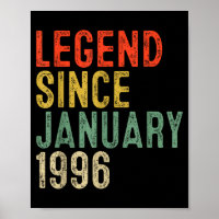 Legende seit Januar 1996 30. Geburtstag 30 Jahre a
