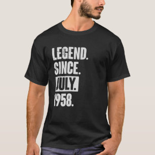 Legende seit Juli 1958 64 Jahre 64 Geburtstag T-Shirt