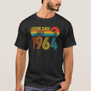 Legende seit Juli 1964 58. Geburtstag 58 Jahre alt T-Shirt