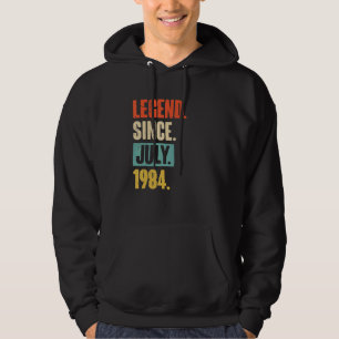 Legende seit Juli 1984 38 Jahre alt 38. Geburtstag Hoodie