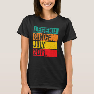 Legende seit Juli 2011 11. Geburtstag 11 Jahre alt T-Shirt