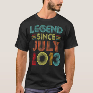 Legende seit Juli 2013 9. Geburtstag Vintag 9 Jahr T-Shirt