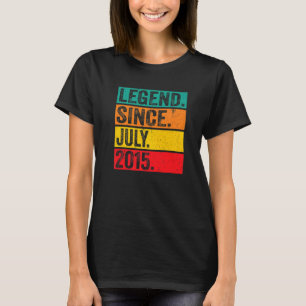 Legende seit Juli 2015 7 Jahre alt 7. Geburtstag V T-Shirt