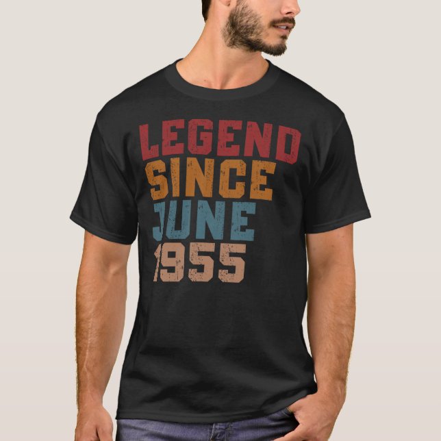 Legende seit Juni 1955 T-Shirt (Vorderseite)