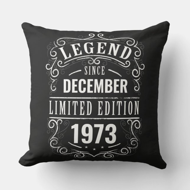 Legende seit kundenspezifisch kissen (Vorderseite)