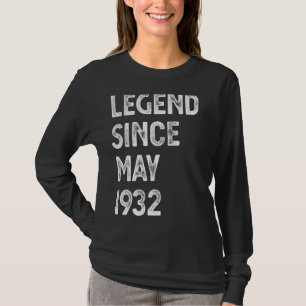 Legende seit Mai 1932 90. Geburtstag Männer Frauen T-Shirt