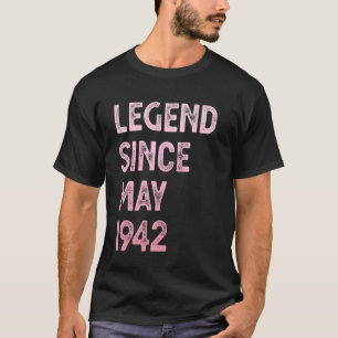 Legende Seit Mai 1942 83. Geburtstag Männer Frauen T-Shirt