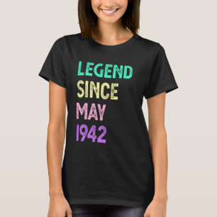 Legende Seit Mai 1942 83. Geburtstag Männer Frauen T-Shirt
