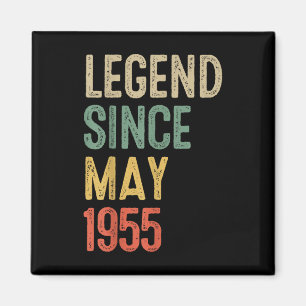 Legende seit Mai 1955 Geschenke für Männer Frauen Magnet
