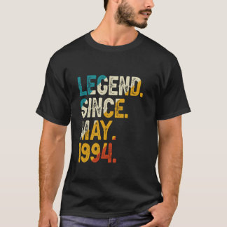 Legende seit Mai 1994 30. Geburtstag Vintag 30 Jah T-Shirt
