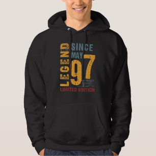 Legende seit Mai 1997 für 25 Jahre alt 25. Hoodie