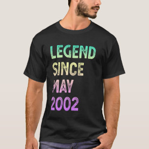 Legende seit Mai 2002 23. Geburtstag Männer Frauen T-Shirt