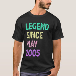 Legende seit Mai 2005 20. Geburtstag Männer Frauen T-Shirt