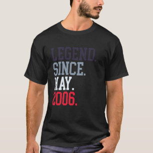 Legende seit Mai 2006 für Männer Frauen Mai 2006 T-Shirt