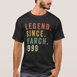 Legende seit März 1999 21. Geburtstag T-Shirt