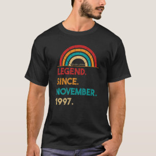 Legende seit November 1997 25. Geburtstag  Geboren T-Shirt