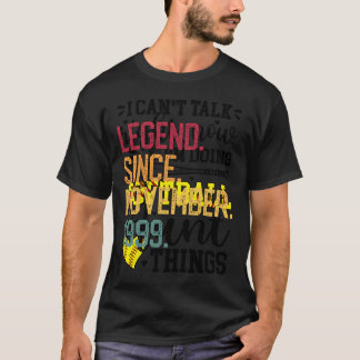Legende seit November 1999 21. Geburtstagsgeschenk T-Shirt