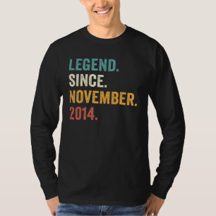 Legende seit November 2014 8. Geburtstag  8 Jahre  T-Shirt