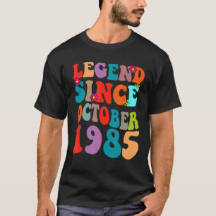 Legende seit Oktober 1985 Vintage Geburtstag Retro T-Shirt