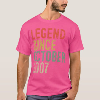 Legende seit Oktober 2007 18. Geburtstagsgeschenke T-Shirt