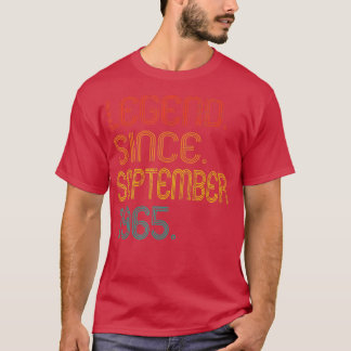 Legende seit September 1965 57 Jahre Alte Geschenk T-Shirt