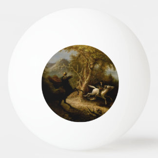 Legende vom kopflosen Reiter Halloween Geist Tischtennisball