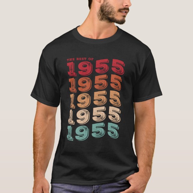 Legende von 1955 für 68 68. T-Shirt (Vorderseite)