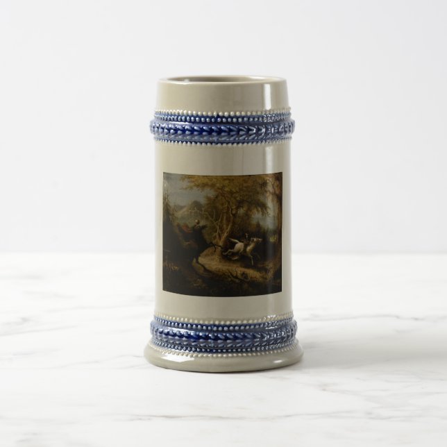 Legende von Headless Horseman Halloween Ghost Bierglas (Mittel)