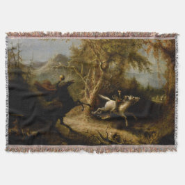 Legende von Headless Horseman Halloween Ghost Decke