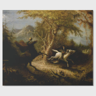 Legende von Headless Horseman Halloween Ghost Geschenkpapier