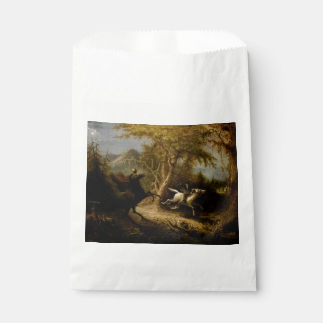 Legende von Headless Horseman Halloween Ghost Geschenktütchen (Vorderseite)