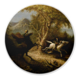 Legende von Headless Horseman Halloween Ghost Keramikknauf