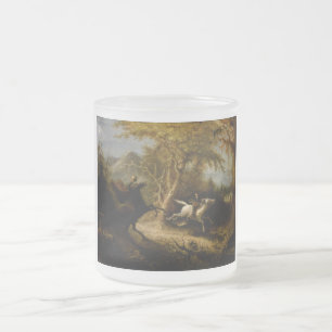 Legende von Headless Horseman Halloween Ghost Mattglastasse