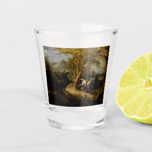 Legende von Headless Horseman Halloween Ghost Schnapsglas
