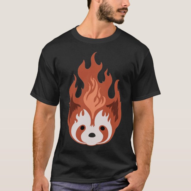 Legende von Korra Fire Ferrets Pro Bending Emblem  T-Shirt (Vorderseite)