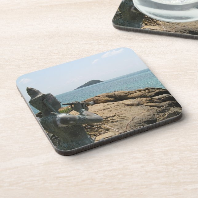 Legende von Sudsakorn ... Sattahip, Thailand Untersetzer (Linke Seite)