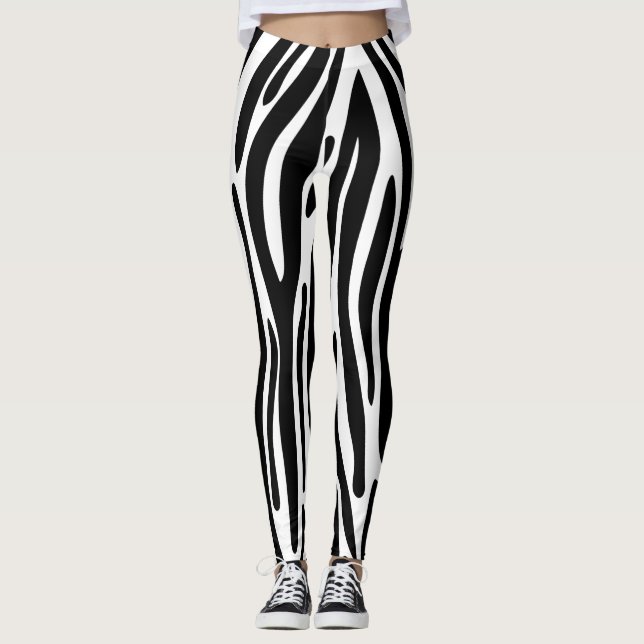 Legende von Zebra, Legende von Tieren für Frauen Leggings (Vorderseite)