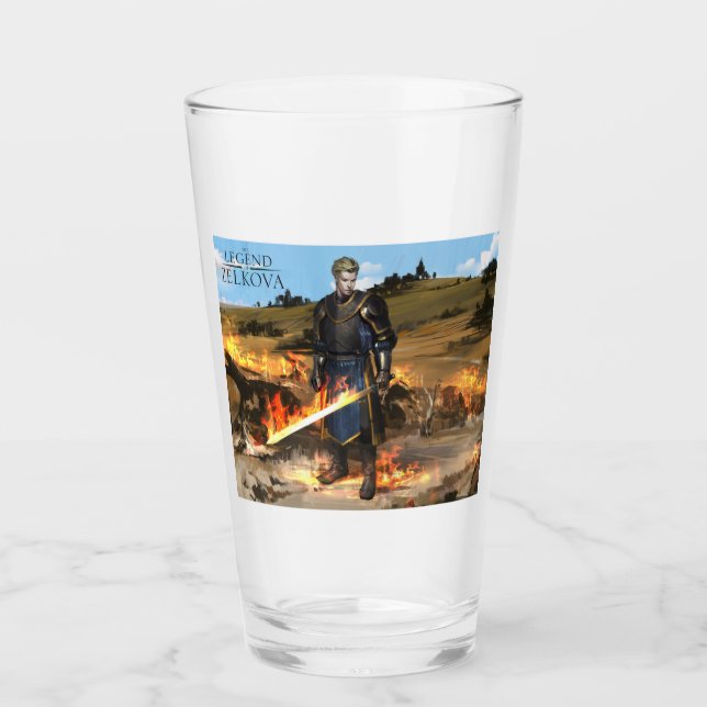 Legende von Zelkova - Malus Glas (Vorderseite)