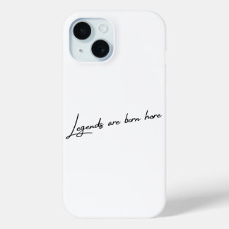 Legenden-Gehäuse Case-Mate iPhone Hülle