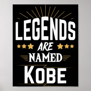 Legenden heißen Kobe Poster