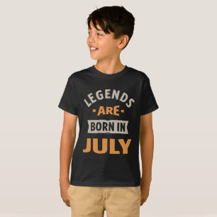 Legenden sind im Juli Geboren T-Shirt